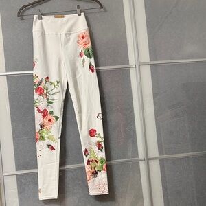 Floral High-Waisted Women Jeans
